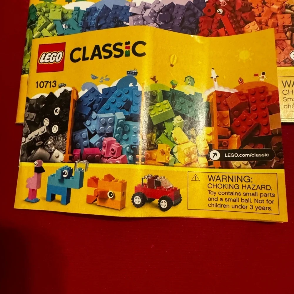 Lego Instructions Manual Only! Lot Of 5 Classic 10698 11011 10717 10713 11017 ++